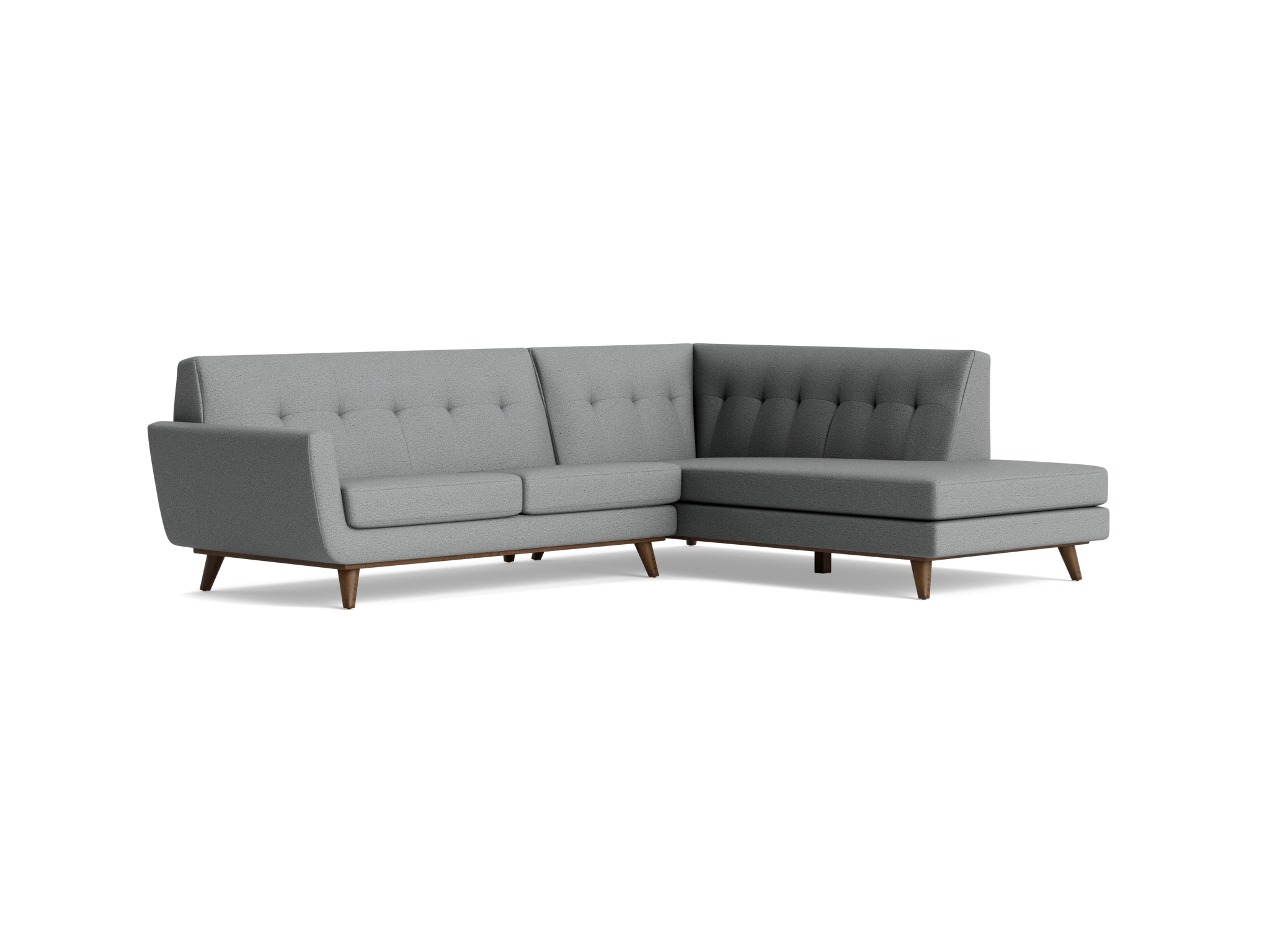 Hughes Sectional with Bumper (2 piece)